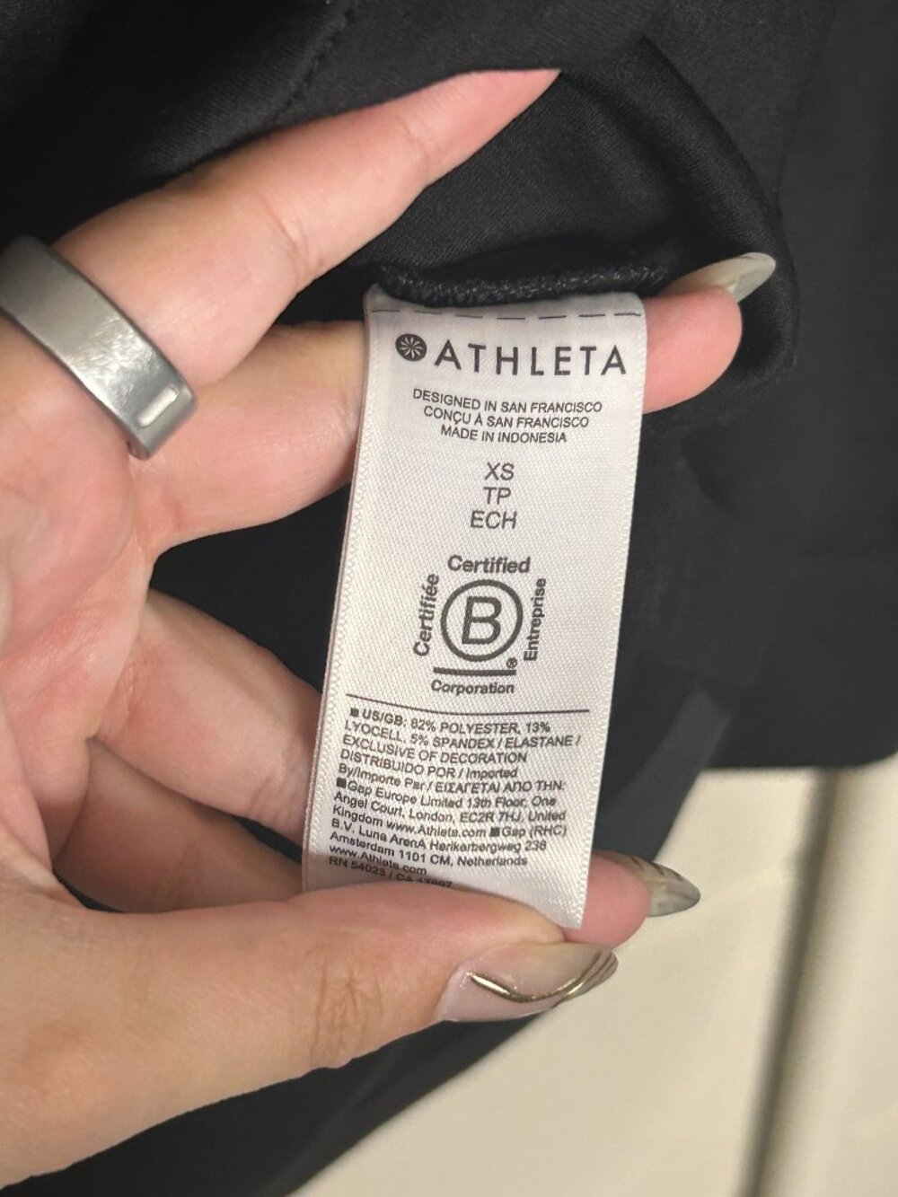 Athleta Sweater Womens Extra Small Sweatshirt Anorak Drawstring Waist Turtleneck - Picture 6 of 7